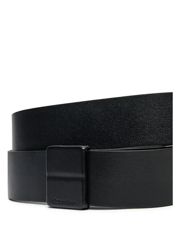 Calvin Klein Cinturón para hombre Calvin Klein Iconic Plaque 35Mm K50K512320 Negro