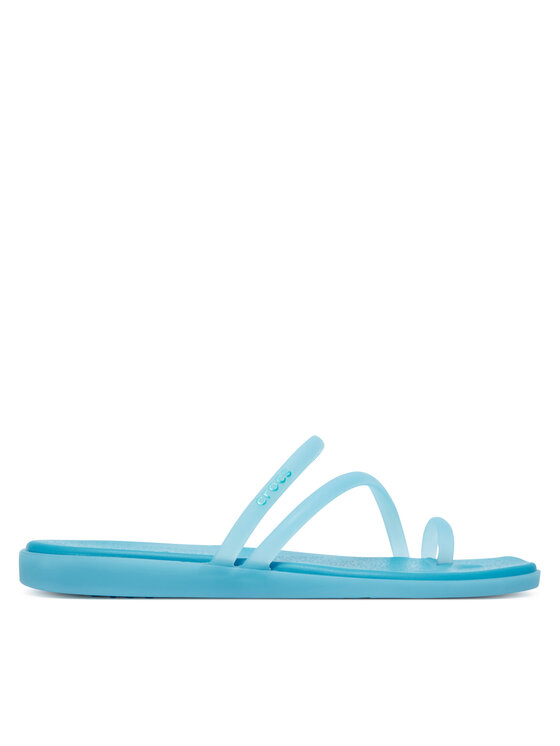 Crocs В'єтнамки Crocs Miami Frosted Toe Loop 211253 Голубий
