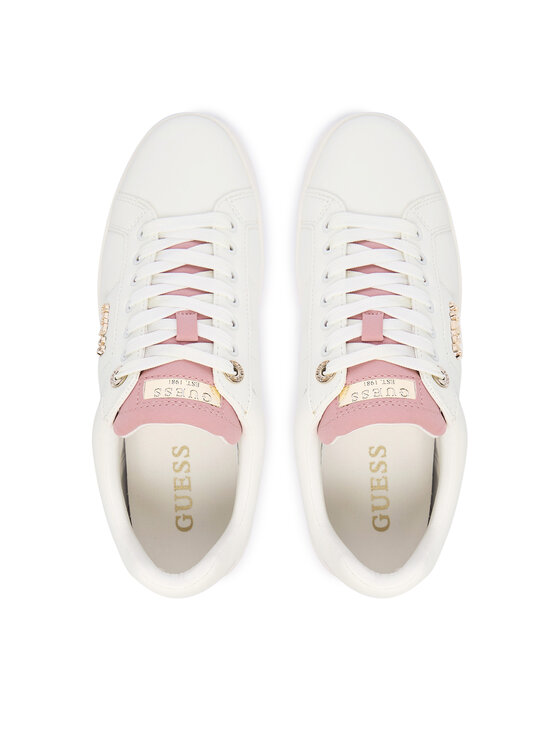 Guess Снікерcи Guess FLFWLL ELE12 Білий
