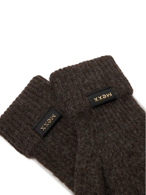 MEXX Rukavice MEXX CEO-MEXX-W6-001-AW26 Tmavě hnědá