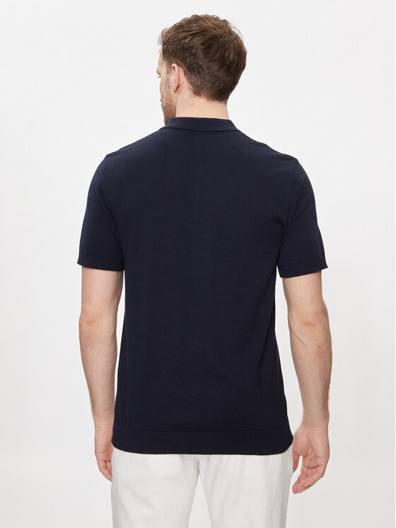 Selected Homme Selected Homme Polo Berg 16092437 Σκούρο μπλε Regular Fit