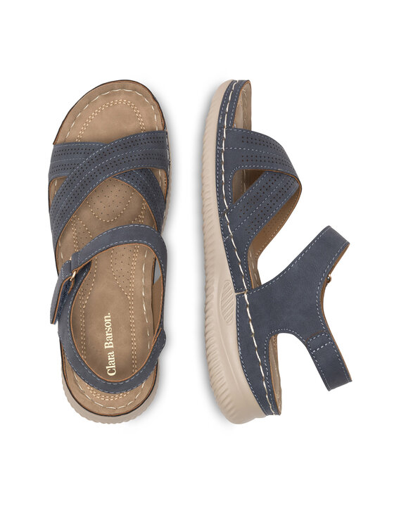 Clara Barson Sandały Clara Barson WYL05010-14 Granatowy