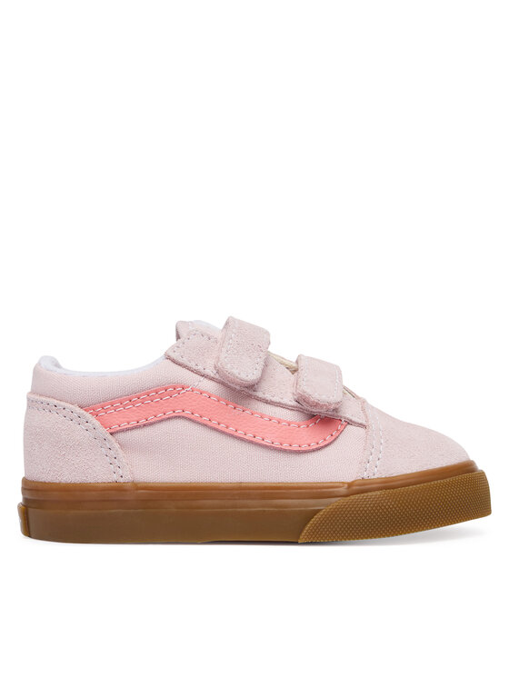 Vans Tenis superge Vans Old Skool V VN000VB2GSF1 Svetlo rožnata