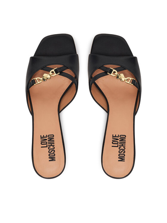 LOVE MOSCHINO Шльопанці LOVE MOSCHINO JA28105G1OIE0000 Чорний