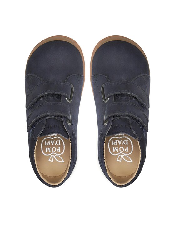 Pom d'Api Kotníková obuv Pom d'Api Flex-Up Easy N1DDBU0401 S Tmavomodrá