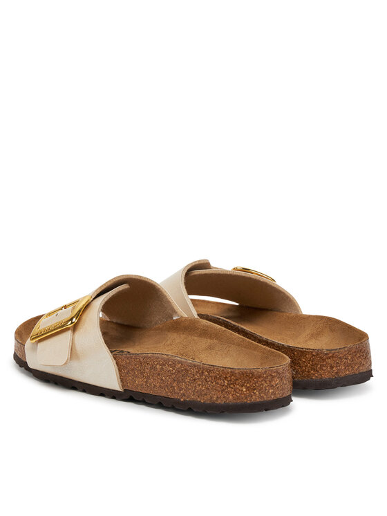 Birkenstock Şlapi Birkenstock Catalina Cushion Buckle 1029393 Écru