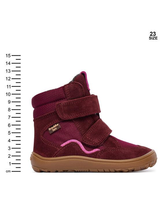 Froddo Чоботи Froddo Barefoot Tex Winter Tl G3160247-6T M Бордовий
