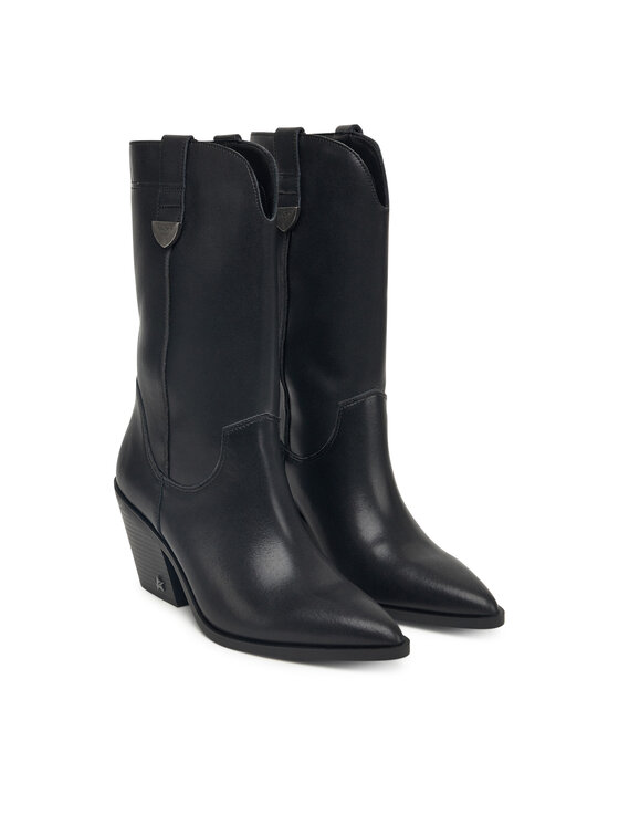Pepe Jeans Καουμπόικες Μπότες & Μποτάκια Pepe Jeans Gina Western W PLS500017 Μαύρο