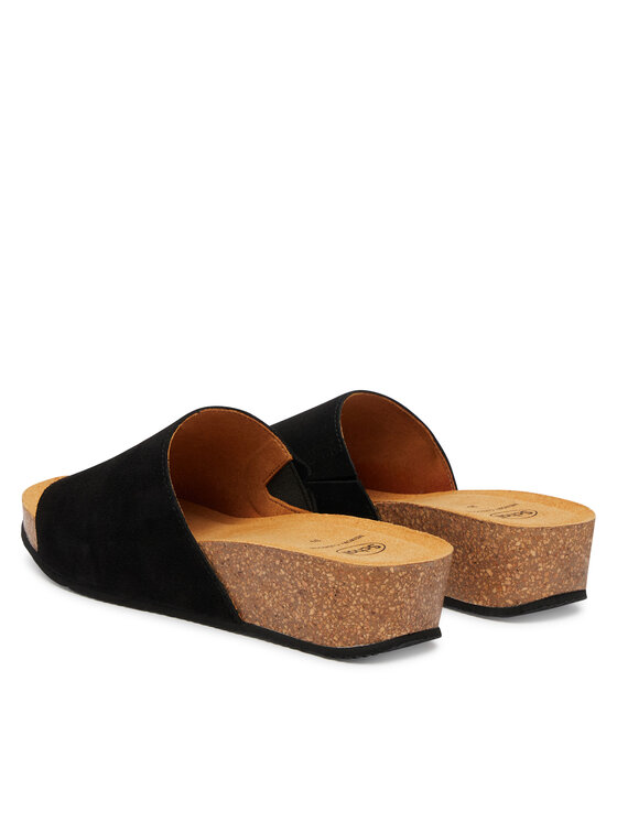 Scholl Шльопанці Scholl Vegas Mule MF00885 Чорний