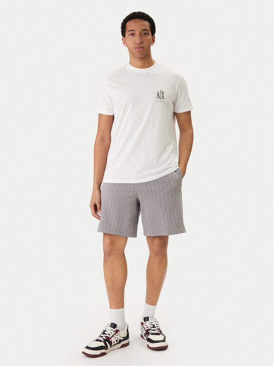 Armani Exchange Armani Exchange Camiseta XM000365 AF12308 U0009 Blanco Regular Fit