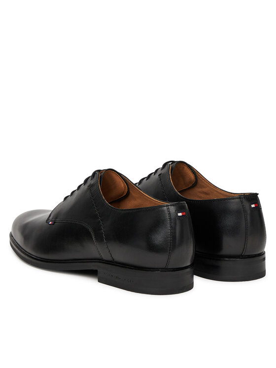 Tommy Hilfiger Īsi apavi Tommy Hilfiger Hilfiger Thunit FM0FM05533 Melns