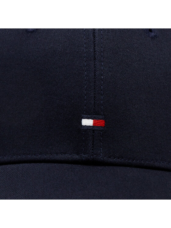 Tommy Hilfiger Kapa s šiltom Tommy Hilfiger Essential Flag Cap AW0AW15785 Modra