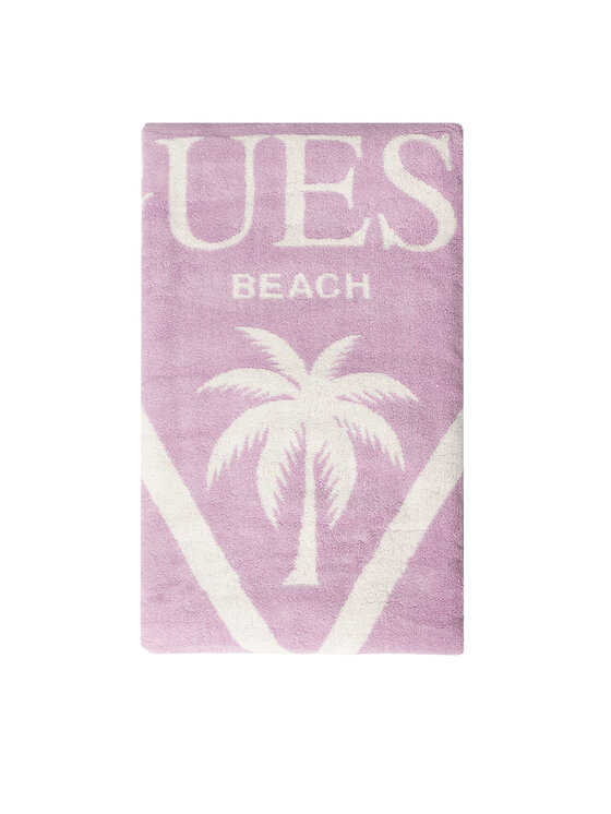 Guess Ręcznik plażowy Guess E5GZ14 SG00P Fioletowy