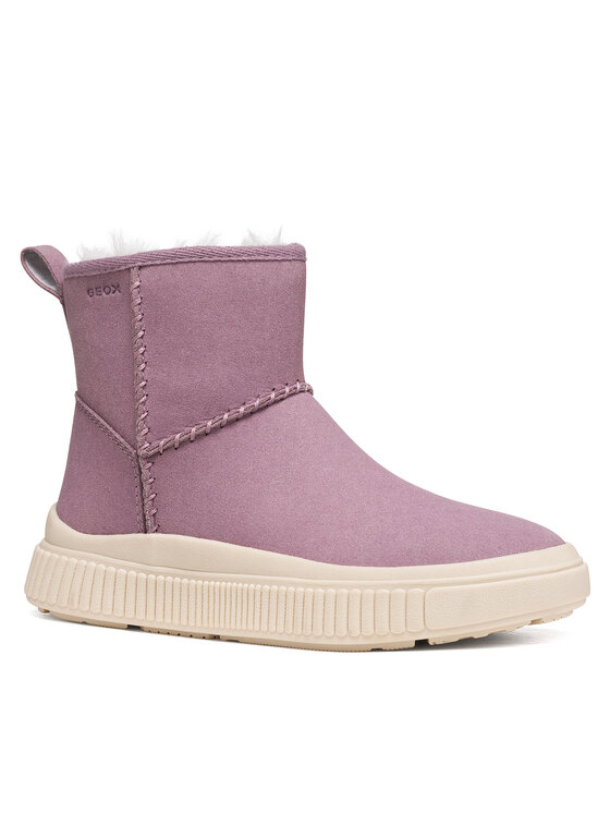 Geox Ботуши Geox J Laquinny Girl J56M3C 000AU C8007 S Розов