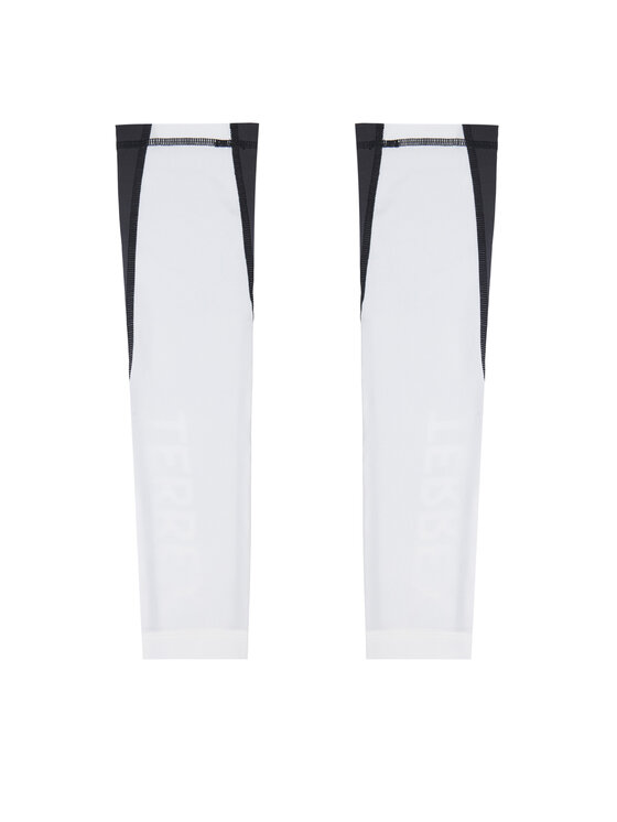adidas Kompressionsstrümpfe adidas Terrex Climacool Trail Running Armsleeves KV7322 Weiß