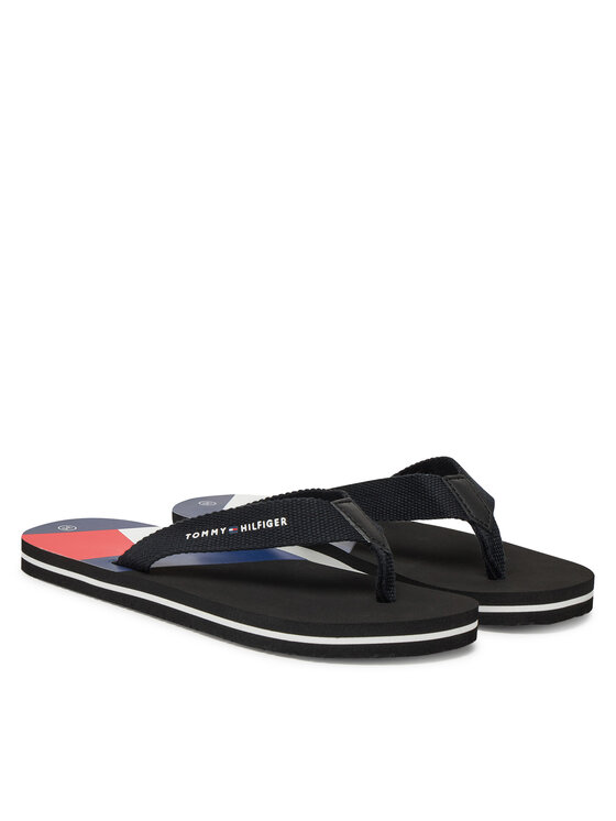 Tommy Hilfiger Žabky Tommy Hilfiger T3X8-33908-0058 S Čierna