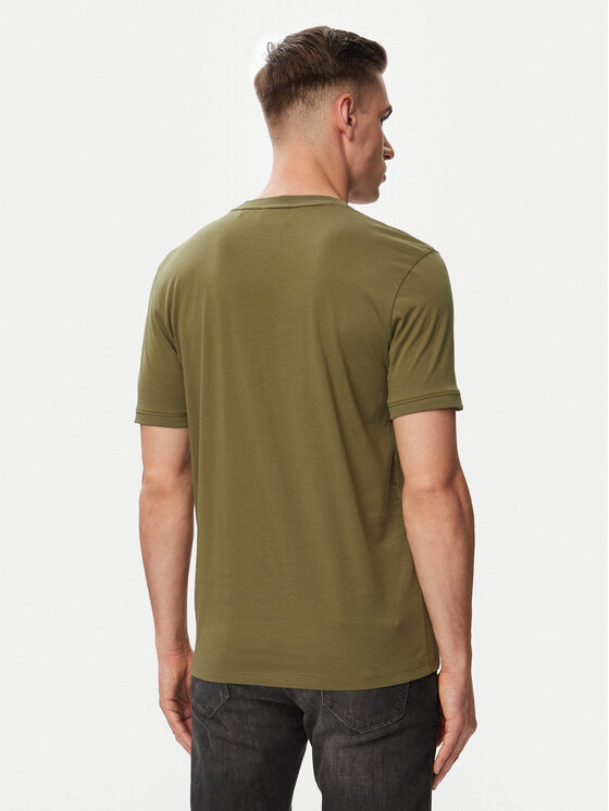HUGO HUGO Футболка Diragolino212 50447978 Хакі Regular Fit