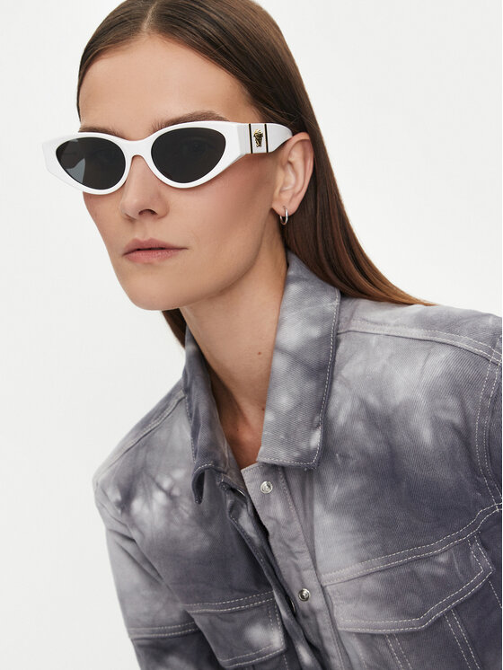 Versace Sluneční brýle Versace 0VE4454 314/87 Bílá