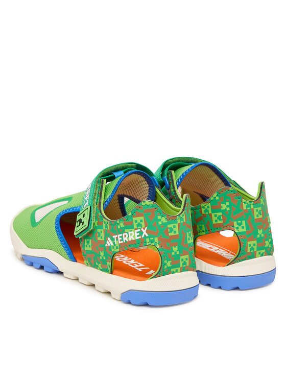adidas Босоніжки adidas Minecraft Terrex Captain Toey 2.0 Sandals JR1316 Зелений