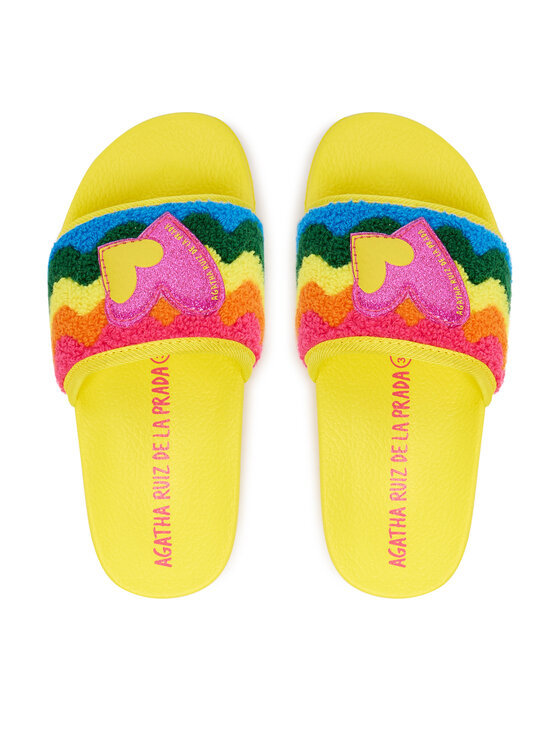 Agatha Ruiz de la Prada Шльопанці Agatha Ruiz de la Prada 262990 Кольоровий