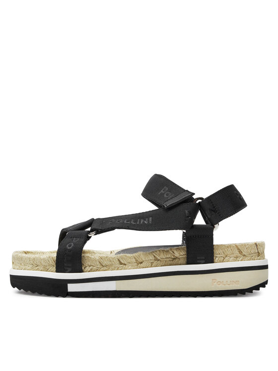 Pollini Espadrilky Pollini SA16655G0ITV0000 Černá