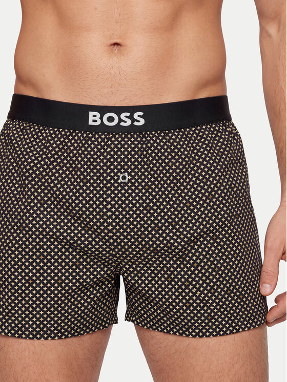 HUGO HUGO Conjunto de calzoncillos boxer 50535781 Beis Regular Fit