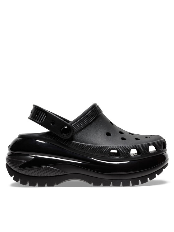 Crocs Шльопанці Crocs Classic Mega Crush Clog 207988 Чорний