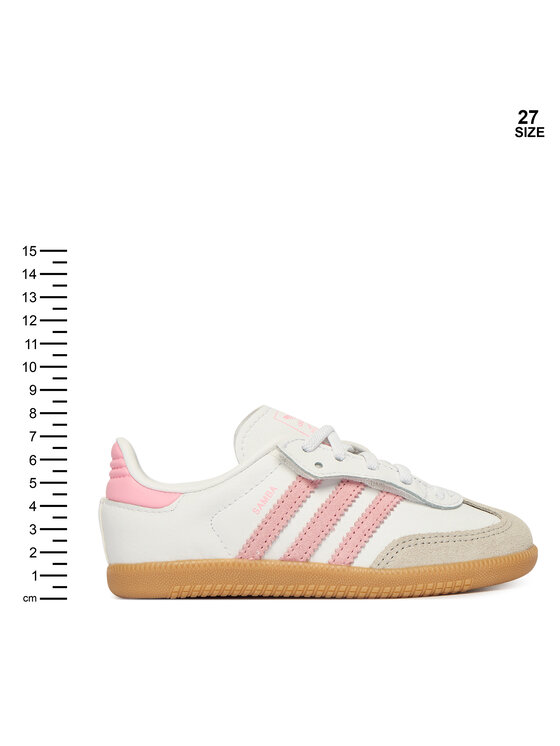 adidas Снікерcи adidas Samba Og Comfort Closure Elastic Lace JQ2028 Білий