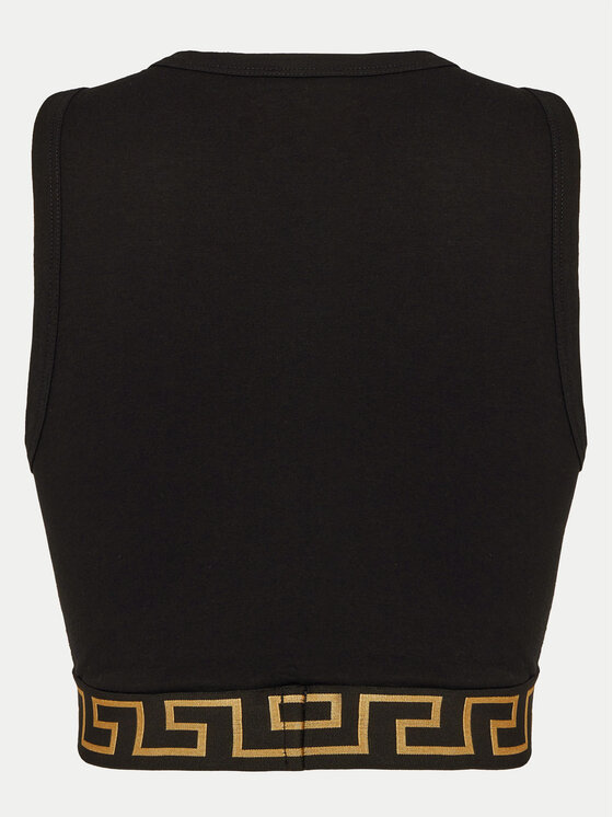 Versace Versace Top de sujetador 1008598 1A10011 Negro Slim Fit