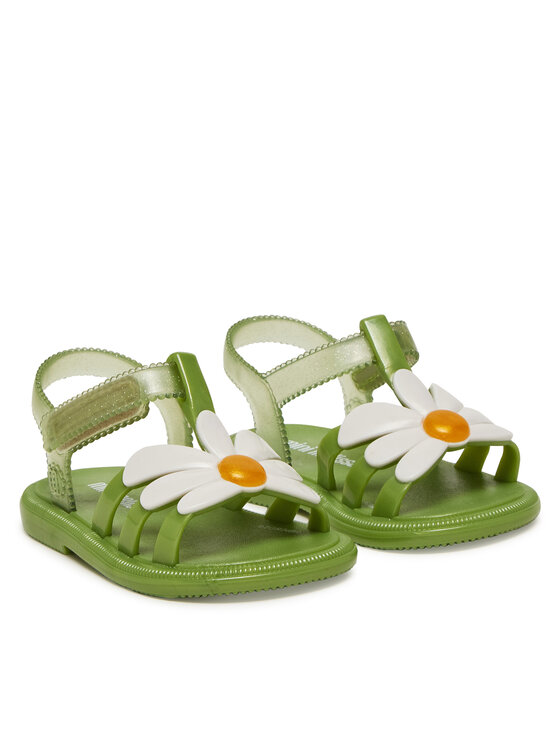 Melissa Sandale Melissa Mini Melissa Hip Bloomy Bb 35902 Zelena