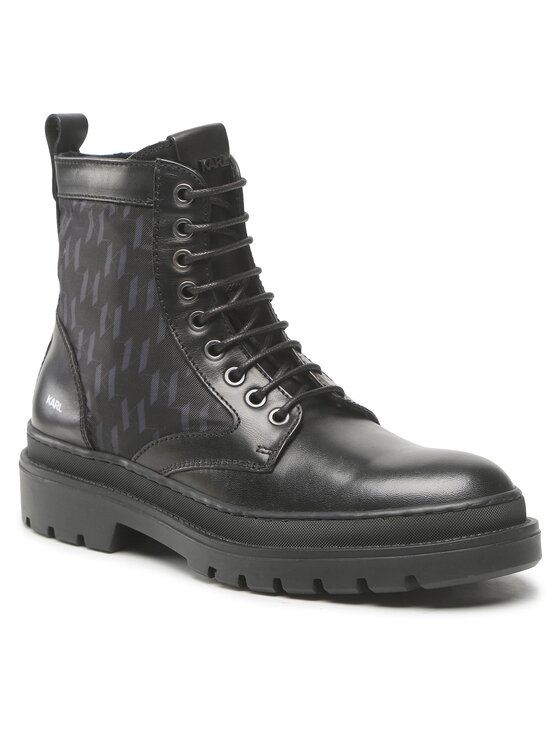 KARL LAGERFELD Черевики туристичні KARL LAGERFELD KL11256 Чорний