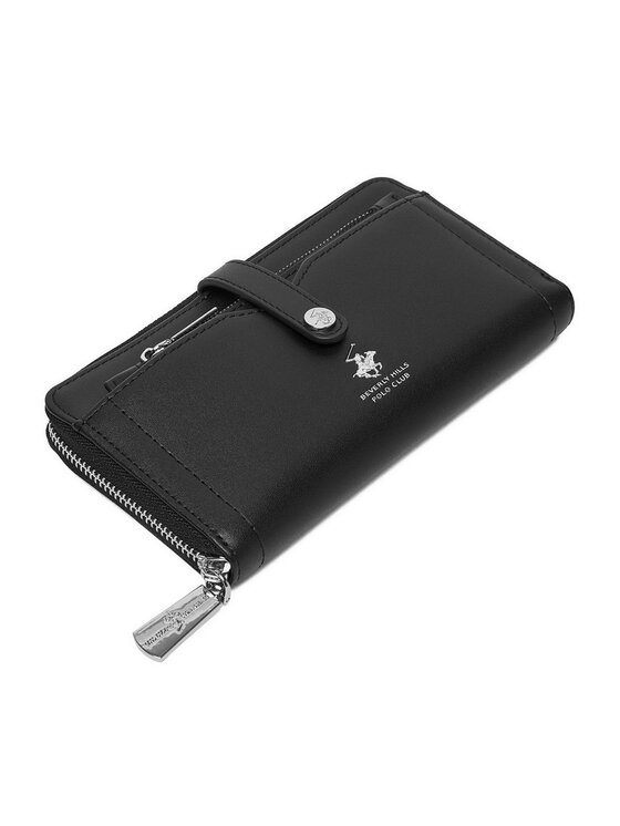 Beverly Hills Polo Club Πορτοφόλι Beverly Hills Polo Club CEO-BHPC-W1-011-SS26 Μαύρο