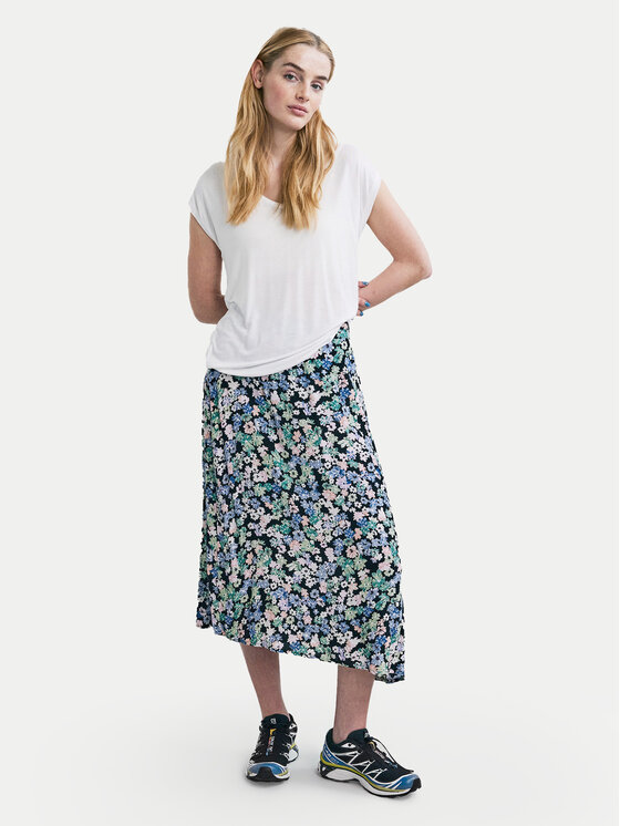 Pieces Pieces Футболка Billo 17078732 Білий Loose Fit