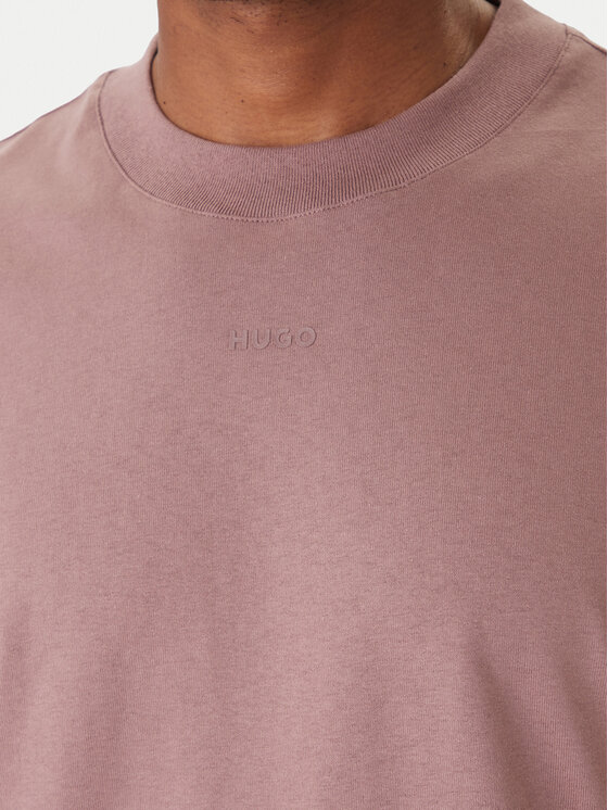 HUGO HUGO Футболка Dapolino 50488330 Рожевий Relaxed Fit