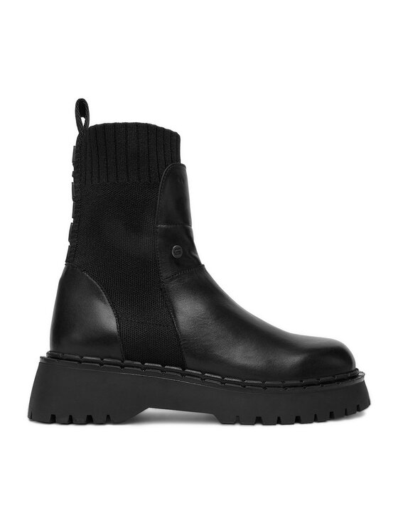 G-Star Raw Kotníková obuv s elastickým prvkem G-Star Raw EO-DEMET Černá