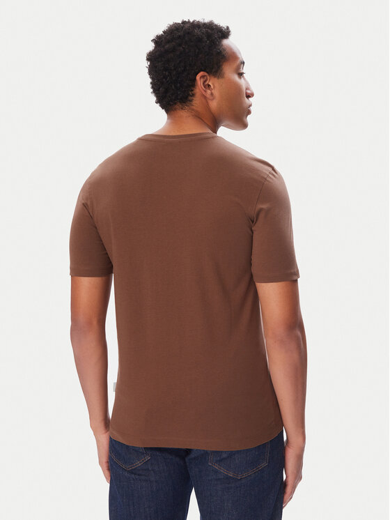Bugatti Bugatti Camiseta 8350-25048F Marrón Regular Fit