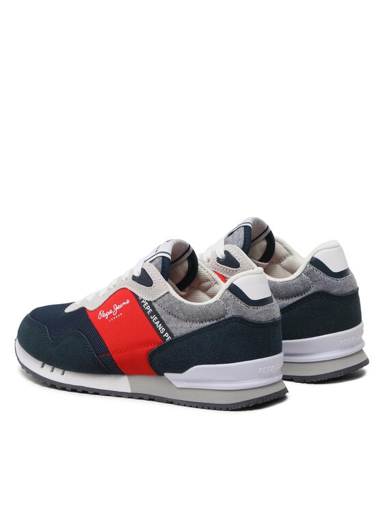 Pepe Jeans Снікерcи Pepe Jeans London B Brighton PBS30552 Cиній