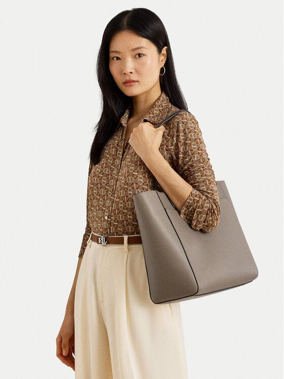 LAUREN RALPH LAUREN Τσάντα LAUREN RALPH LAUREN Large Cameryn 431960183009 Καφέ