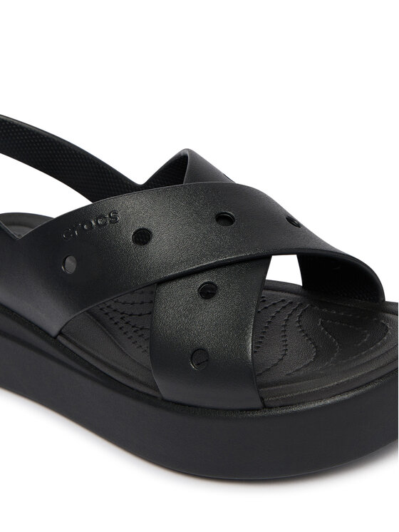 Crocs Босоніжки Crocs Brooklyn 4U Cross Strap Sandal 212254 Чорний