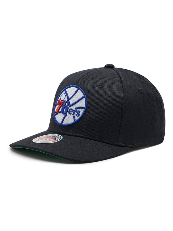 Mitchell & Ness Kapa s šiltom Mitchell & Ness Philadelphia 76ers HHSSINTL102 Črna