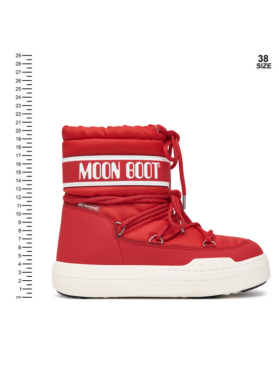 Moon Boot Śniegowce Moon Boot Jr Park Boot 80D3440020 S Czerwony