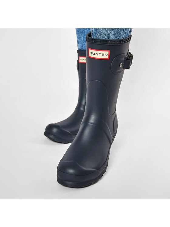 Hunter Гумові чоботи Hunter Original Short WFS1000RMA Cиній
