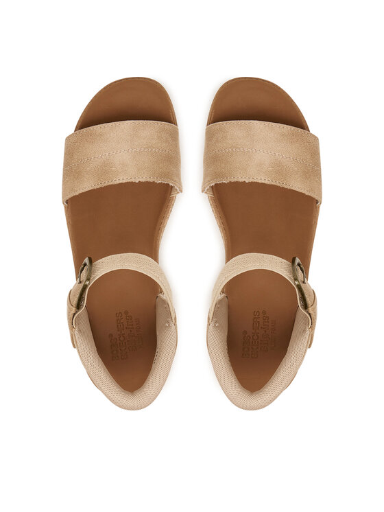 Skechers Босоніжки Skechers Bobs Sun Vibe 114423/NAT Бежевий