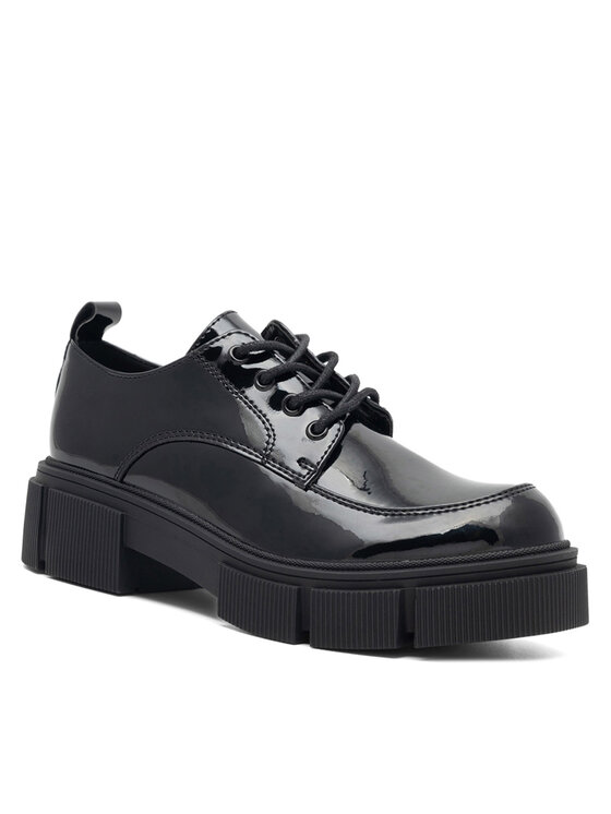 DeeZee Loafersy DeeZee CS6191-07 Czarny