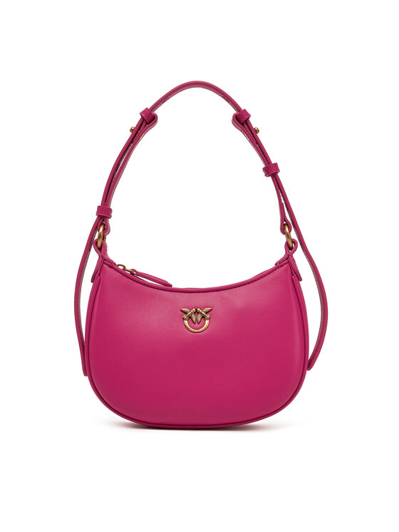 PINKO Torebka PINKO Half Moon Baby AI 24-25 PLTT 103538 A0F1 Różowy