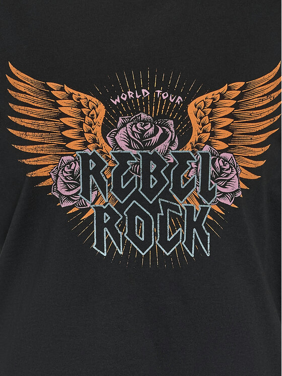 Noisy May Noisy May Top Rebel 27034002 Negro Oversize