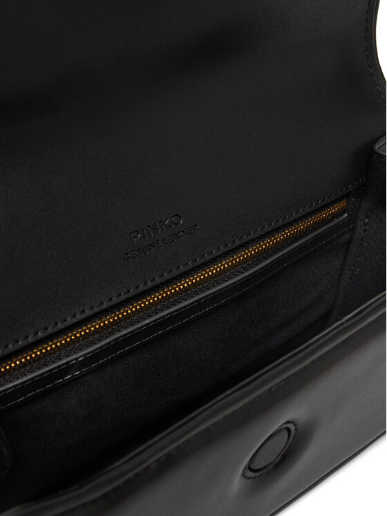 PINKO Дамска чанта PINKO Love Box Baguette Al 25-26 PLTT 105083 A26L Черен
