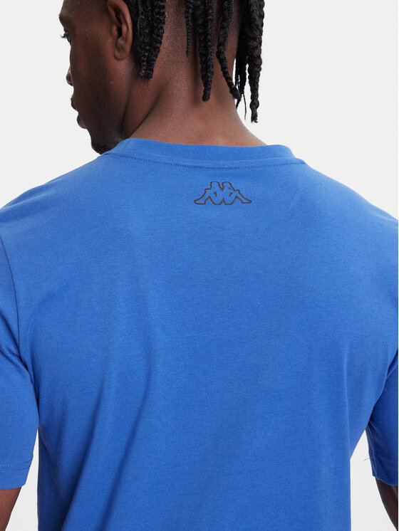 Kappa Kappa Marškinėliai 351U8JW 741 Mėlyna Regular Fit