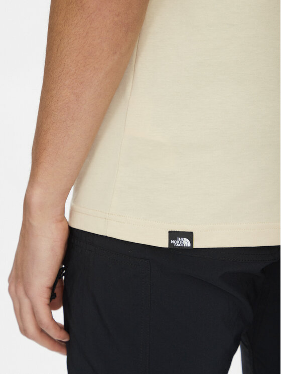 The North Face The North Face Camiseta Fine NF0A8A6M Beis Regular Fit