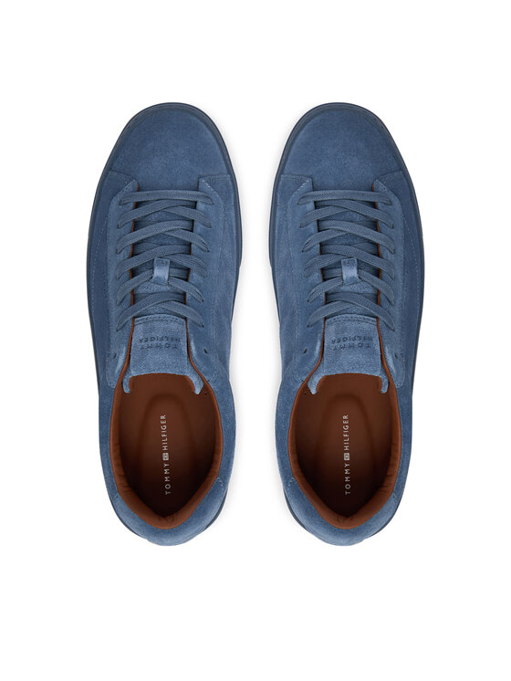 Tommy Hilfiger Сникърси Tommy Hilfiger Park Premium Suede FM0FM05829 Син